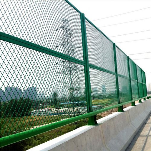 厂家热销钢板网防抛网 桥梁防落网 大桥两侧防抛网